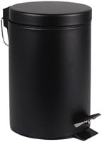Pedaalemmer 20 liter zwart