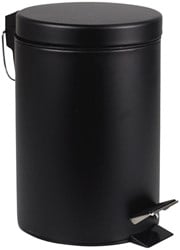Pedaalemmer 20 liter zwart