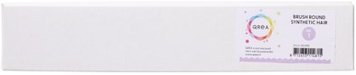 Penseel Qrea synthetisch haar nr 1 breedte 2,7mm-2