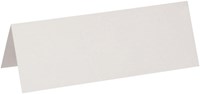 Tafelnaambord MAUL karton 21x75cm wit 100stuks