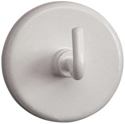 Magneet met haak MAUL 36mm trekkracht 6kg wit