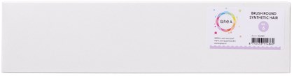Penseel Qrea synthetisch haar nr 6 breedte 3,9mm-2