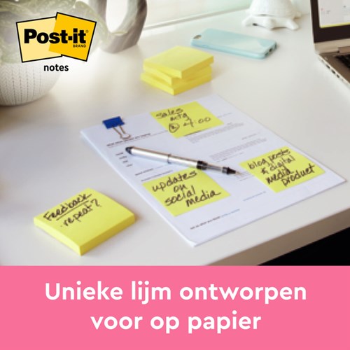 Post-it 654 notes voordeelpak 76 x 76 mm-3