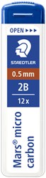 Potloodstift Staedtler Mars Carbon Micro 0.5mm 2B