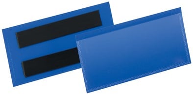 Documenthouder magnetisch 100x38mm blauw