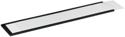 Etikethouder Durable magnetisch 200x40mm antraciet