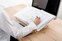 Docmenthouder Ergofy verstelbaar A3 transparant-1
