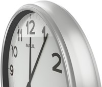 MAUL wandklok Ride Ø 61RC kunststof kader-3