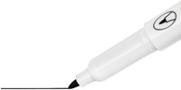 Whiteboardmarker Nobo Glide fijn zwart 1mm 4stuks-4