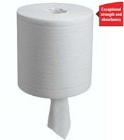 Poetsrol WypAll L20 2-laags 183cmx144m 380vel wit 7303-2