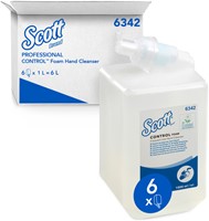 Handzeep Scott Control foam frequent gebruik 6 x 1 liter 6342