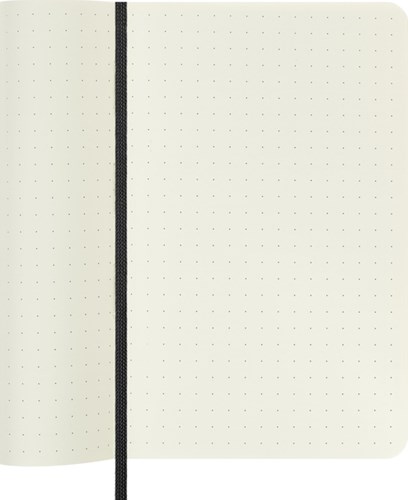 Moleskine Notitieboek pocket 90x140mm dots soft cover zwart-3