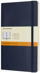 Moleskine Notitieboek Large 130x210mm Lijn Sapphire Blue