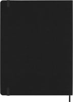 Moleskine notitieboek  19 x 25 cm geruit harde cover 192 blad zwart-2