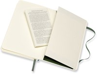 Moleskine Notitieboek pocket 90x140mm lijn soft cover myrtle green-1