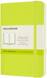 Moleskine Notitieboek Pocket 90x140mm Blanco Lemon Green