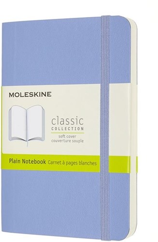 Moleskine Notitieboek Pocket Formaat Blanco Hydrangea Blue Soft Cover