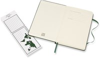 Notitieboek Moleskine pocket 90x140mm blanco hard cover myrtle green-2
