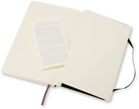 Notitieboek large 130x210mm ruit 5x5mm zwart Moleskine-1