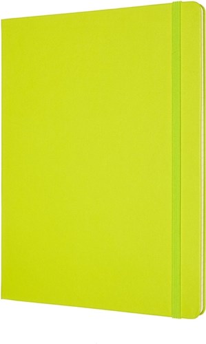 Notitieboek Moleskine XL 190x250mm lijn hard cover lemon green-2