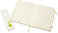 Notitieboek Moleskine XL 190x250mm lijn hard cover lemon green-2