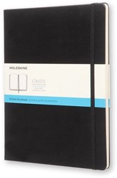 Moleskine notitieboek  19 x 25 cm puntraster harde cover 192 blad zwart