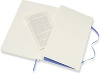 Moleskine Notitieboek Large 130x210mm Blanco Hydrangea Blue-1