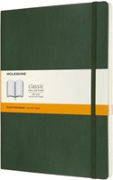 Luxe Notitieboek XL 190x250mm Lijn Myrtle Green Moleskine