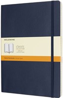 Moleskine Notitieboek XL 190x250mm Lijn Soft Cover Sapphire Blue