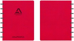 Schrift Adoc Business A5 ruit 5x5mm 144 pagina's 90gr rood