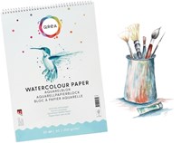 Aquarelblok Qrea A3 20vel 200gr spiraal-1