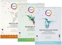 Aquarelblok Qrea A3 20vel 200gr spiraal-2