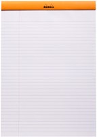 Schrijfblok Rhodia A4 lijn 80 vel 80gr oranje-2