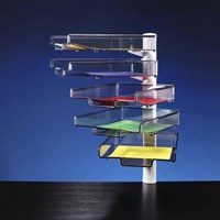 Brievenbak Hansa met 360 graden zwenkarm grijs A4 24 x 34 cm-3