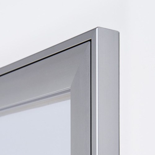 Vitrinebord Quantore luxe 2x A4 zilver-2