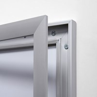Vitrinebord Quantore luxe 2x A4 zilver-1