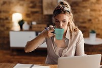 Koffiekopje met oortje IEZZY 180 ml herbruikbaar 10 stuks groen-2