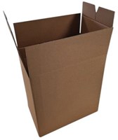 Verzenddoos IEZZY (wijn)flessen met 6 vakken bruin 10 stuks