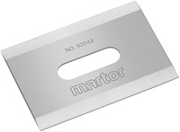 Reservemes Martor rechthoekig nr. 92043-1