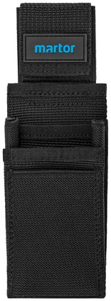 Riemtas Martor met clip L zwart