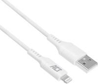 Kabel ACT USB 2.0 naar Lightning laad -en data 2 meter