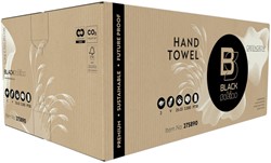 Handdoek BlackSatino GreenGrow PT30 V-vouw 2-laags 250x230mm 15x214vel naturel 275890