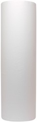 Onderzoektafelpapier Euro Products 40cm breed 2-laags 100m wit 138042