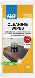 Kookplaatreinigerdoekjes HG wipes 20 stuks