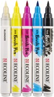 Talens Ecoline Brush pen etui met 5 stuks in de primaire kleuren-2
