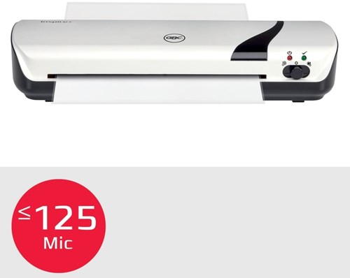 GBC Inspire+ lamineermachine A4 2x125 micron wit-2