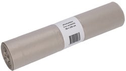 Afvalzak Cleaninq 58x100cm LDPE recycled T50 80L transparant