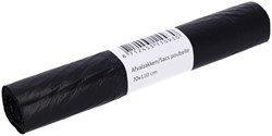 Afvalzak Cleaninq 70x110cm HDPE T25 120L zwart