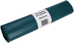 Afvalzak Cleaninq 70x110cm LDPE recycled T50 120L blauw