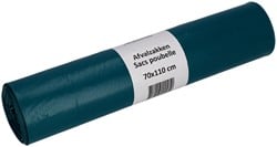 Afvalzak Cleaninq 70x110cm LDPE recycled T70 120L blauw